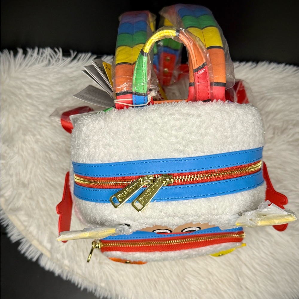 Loungefly Rainbow Brite Twink Plush Cosplay Light Up Mini Backpack - Picture 10 of 13